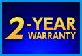 2-year warranty