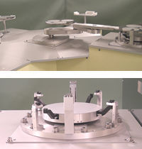 Vacuum robot & aligner for handling susceptor for LED wafer : 
 SVCR3330S-060-PM & SVAL30D1