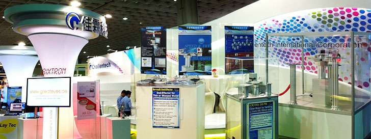OPT Taiwan 2013 booth