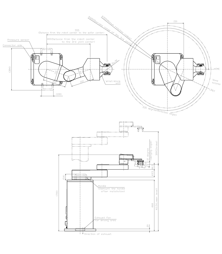 Robot for Handling Petri Dish